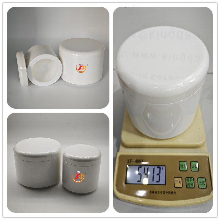 Zirconium Oxide ball mill jars used for Fritsch PULVERISETTE 3