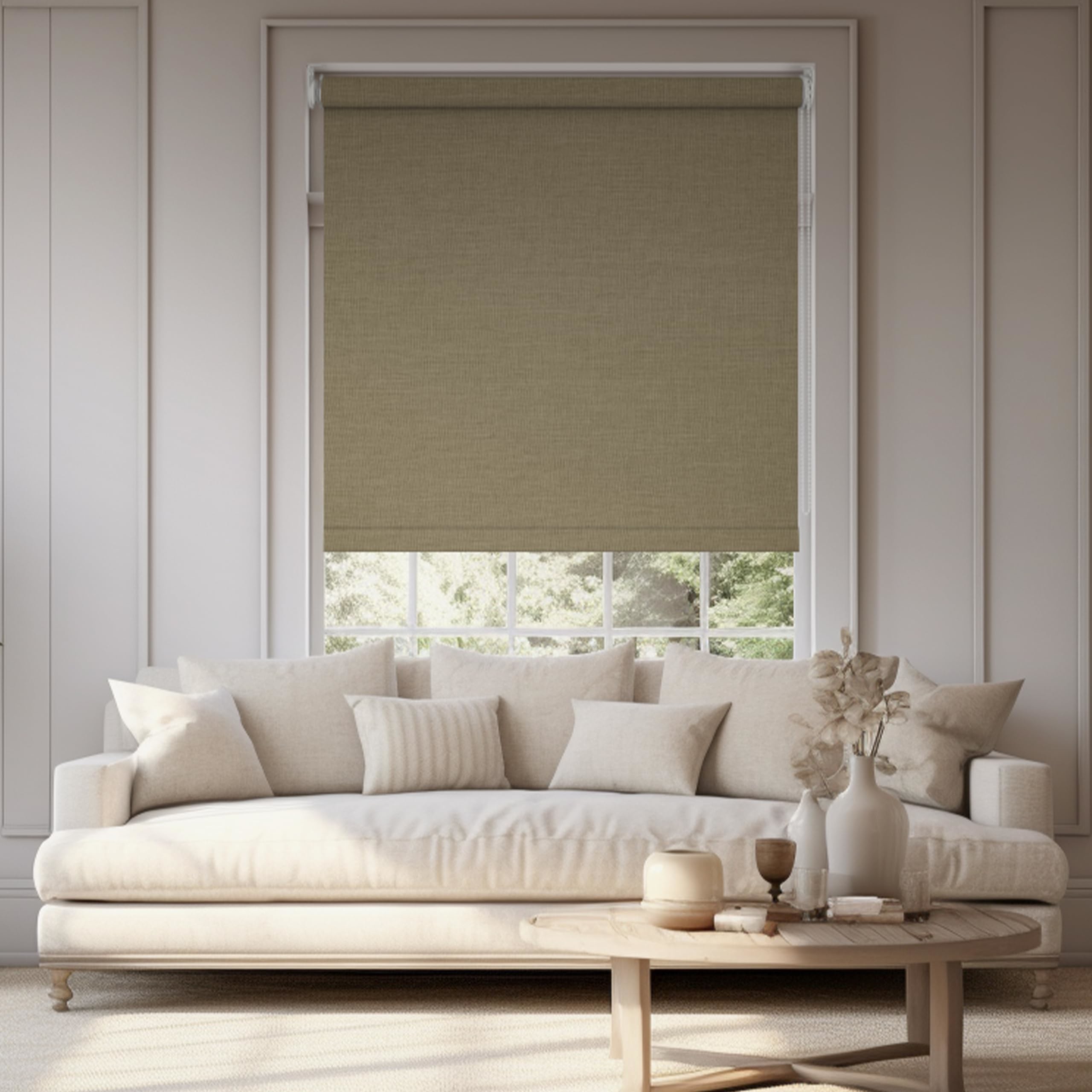 New Design 100% Polyester 3M Width Plain Color White Coated Blackout Roller Blinds Fabrics For Window