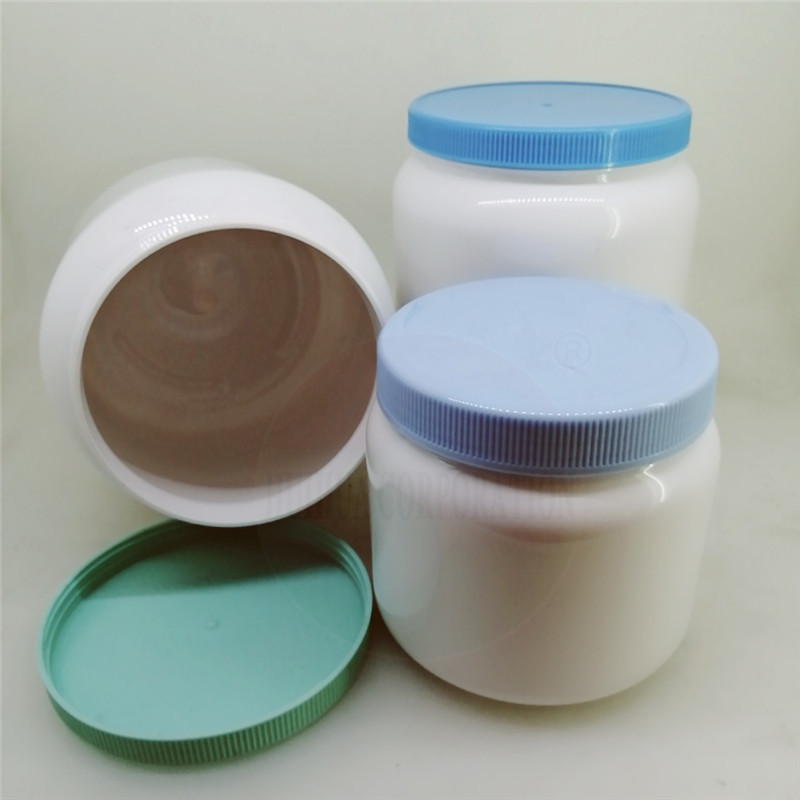 Wide Mouth PET Plastic Food Grade Milk Powder Jar With Lids And Label For Whey Protein Powder Package