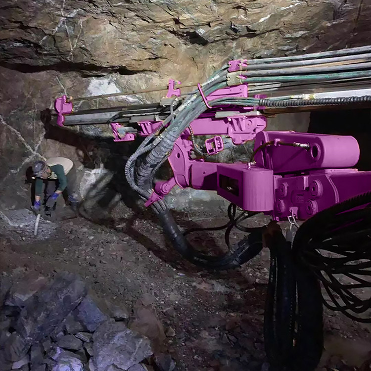 Jumbo Mining Drill Rig Underground Tunneling Hydraulic Blast Hole Drilling Rig Machine