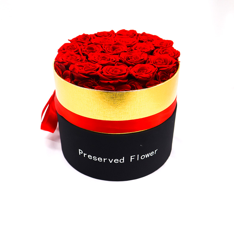 Everlasting Luxury Roses In A Box For Wedding And Home Decoration