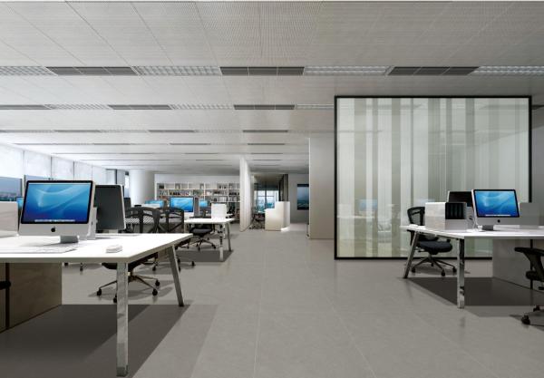Exterior Floor Gray Modern Tiles 600x1200mm Baby Face Glazed Porcelain Tile For