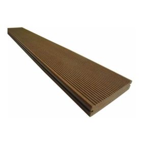  Waterproof Plastic Composite Decking , Balcony / Garden WPC Composite Decking Manufactures