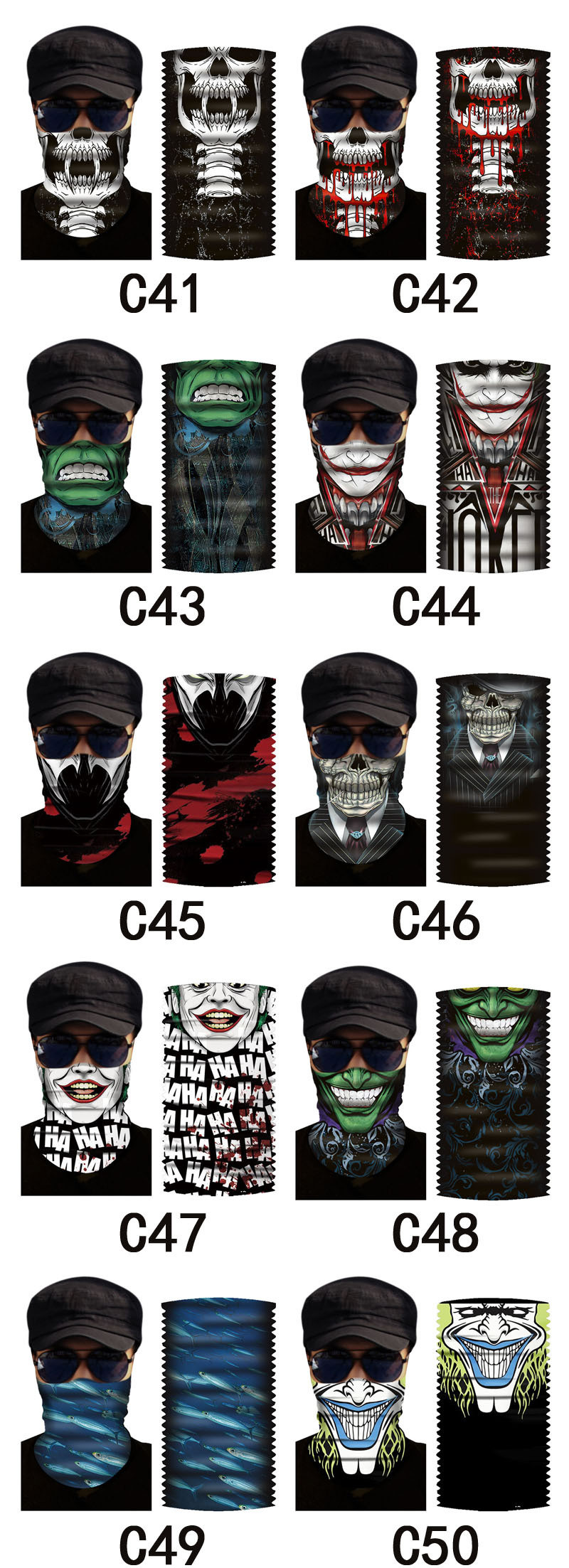 Printed Animals Sport Breathable Stretchy Tube Headwear