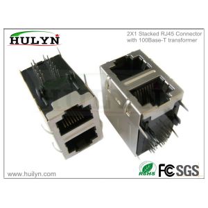  RJ45 with transformer RJ45 JACK Stacked Manufactures
