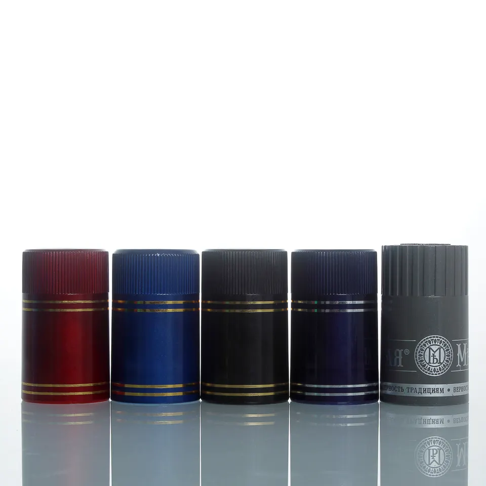Plastic Screw Cap Round Bottle for Liquor Spirits Gin Whisky Vodka Non Refillable Logo