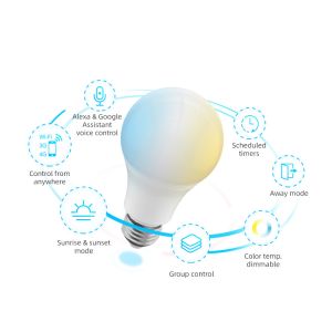Tuya E27 Smart Led Bulb 800Im 10w Wifi Control