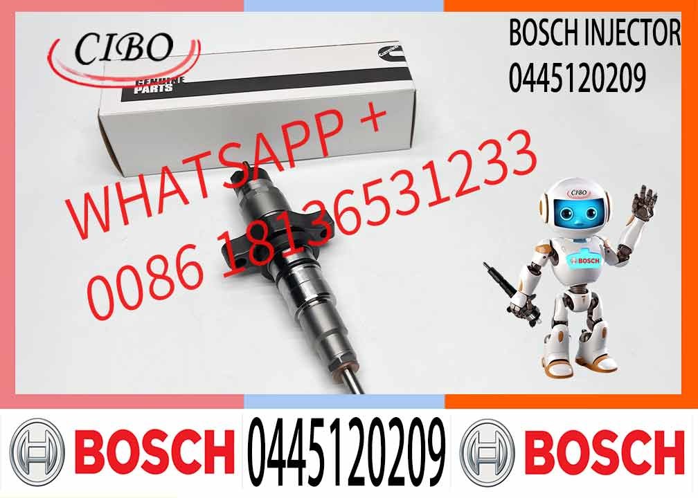 Fuel Injection Systems 0 445 120 209 Diesel Fuel Injector 0445 120 209 0445120209 For Car