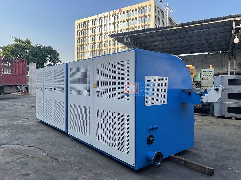 800m/min 8D Copper Rod RBD Machine , 3 Ton/hour Copper Wire Drawing Machine