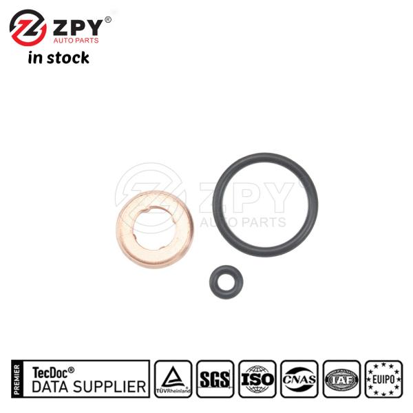 Quality ZPY 059130519B New Rail Diesel Injector Seal Kit For VW Touareg Audi A8 A7 A6 for sale