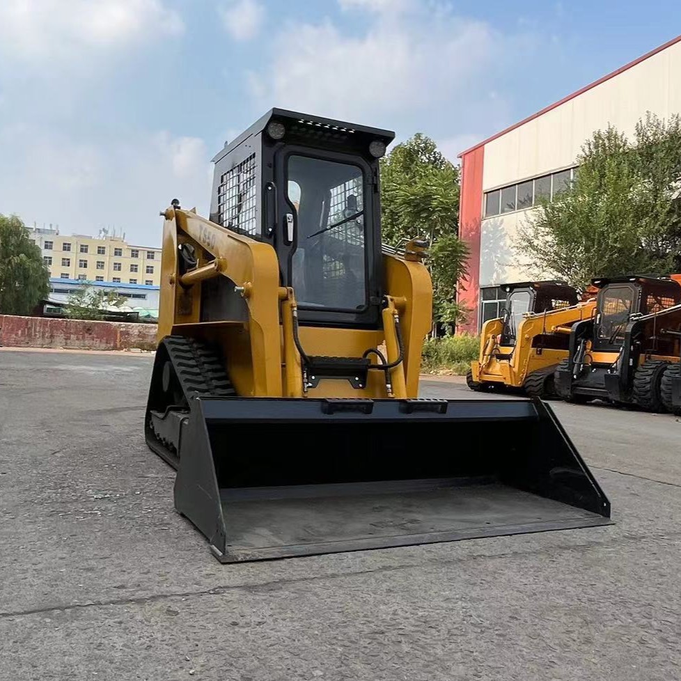 LS EPA Engine Equipped Multi-functional Skid Steer Loader with Air Conditioner Outlet