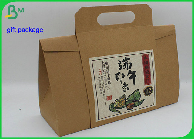 300gsm 400gsm FDA Certified Brown Kraft Paper Sheet For  Food Grade Package 