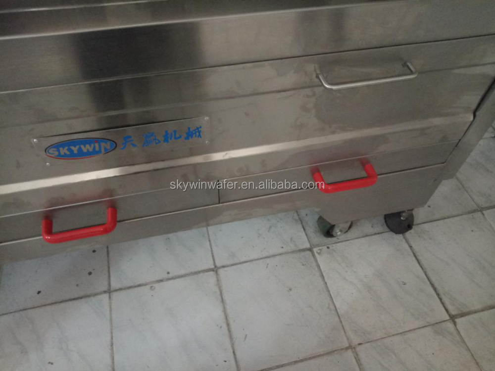 Two Lane Sandwich Biscuit Cracker Making Machine With Double Jacket