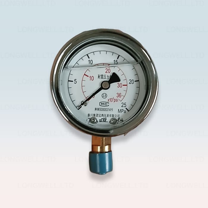 Drill Rig Mud Pump Gauge YK-150 Y-60 11-3161-1510 Mud Pump Accessories HONGHUA