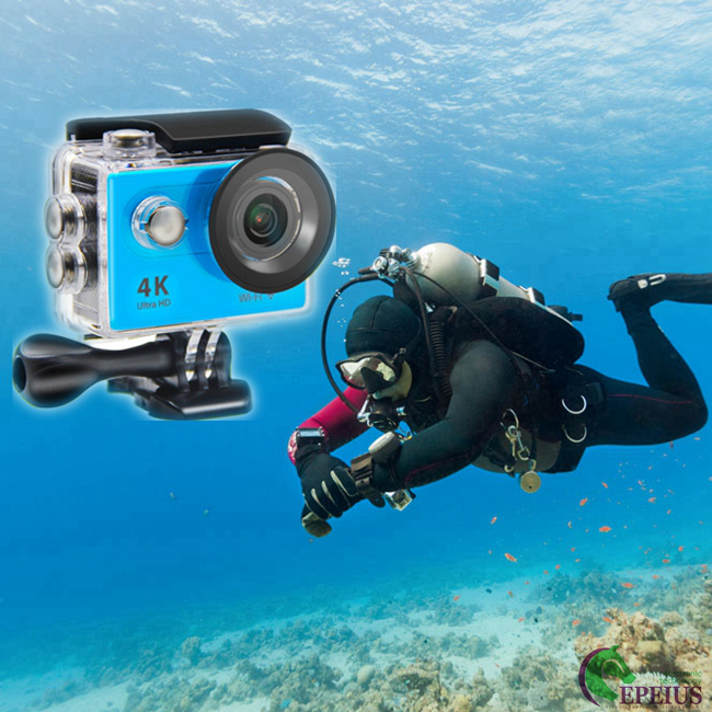 12MP H9 WiFi 4k Sports Action Camera 2" LCD 1080P 60FPS / 720P 120FPS