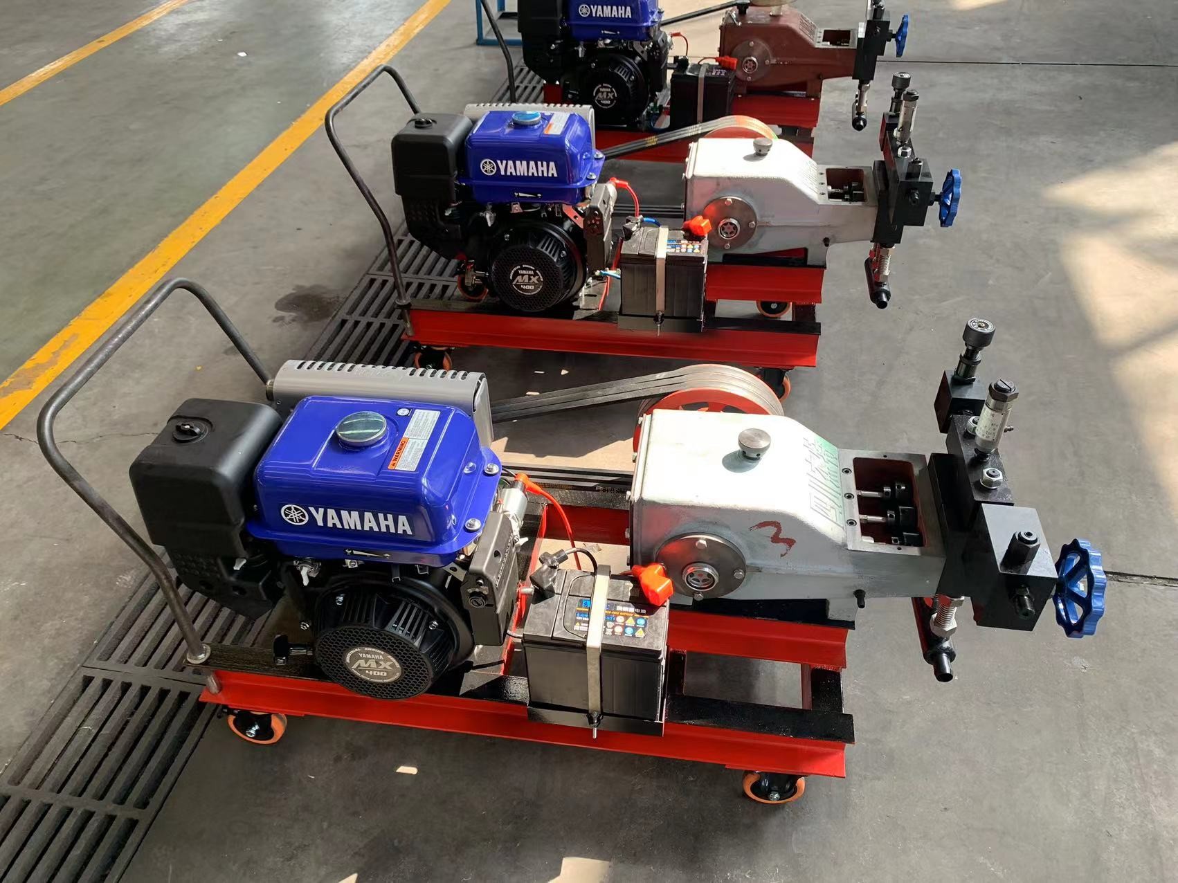 400bar Water Pressure Test Pump For Oil Pipelines Ship Pipelines Pressure