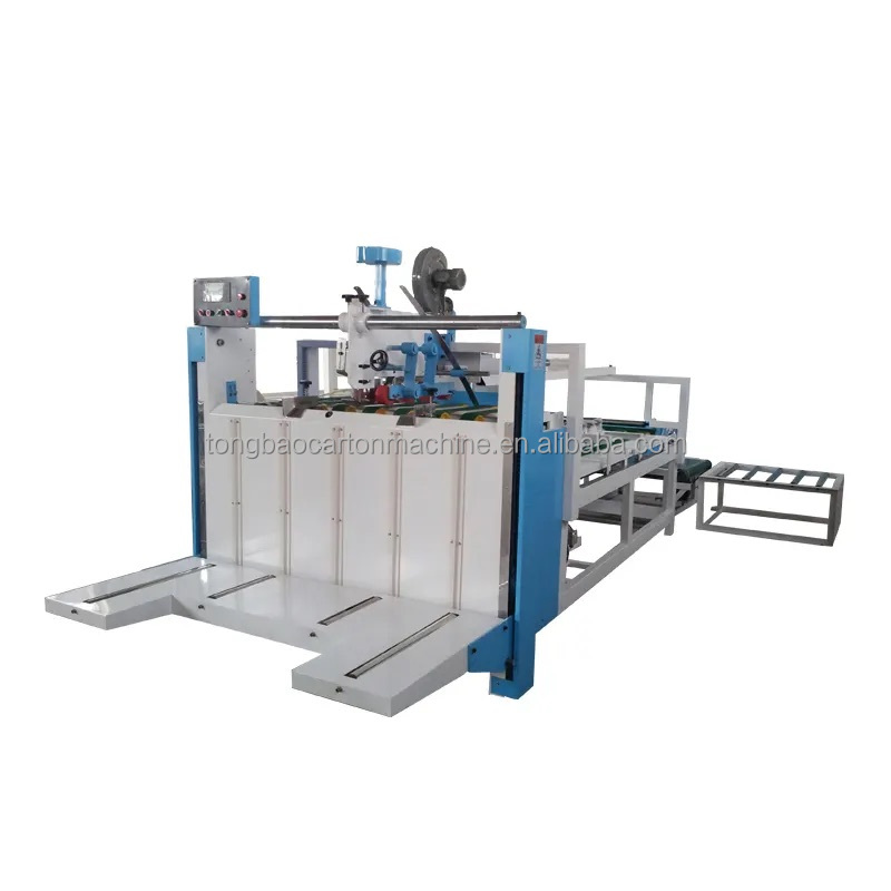 Corrugated Cardboard Double Pieces Stitching Machine Perfect for Customized Packaging