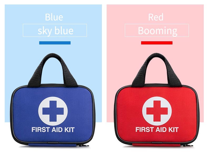 Private Label Portable Medical Kit 600D Waterproof Polyester Material