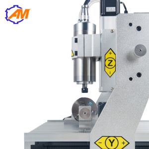 AMAN3040 3d cnc metal engraving machine 4axis 3040 CNC aluminium alloy Frame