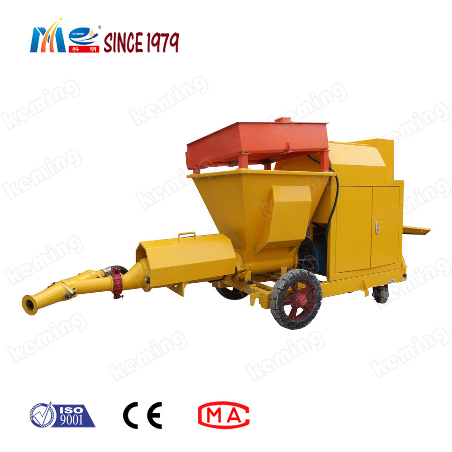 Self Loading Concrete Grout Mixer Machine With Diesel Generator