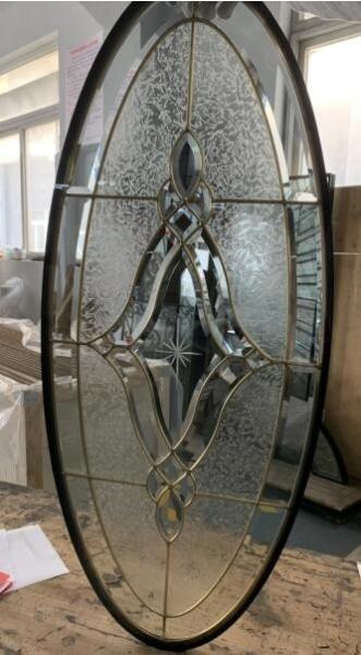 Entry Door Leaded Glass Inserts Beveled Leaded Glass Front Doors Triple Glazed