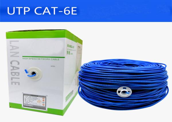 Single Ethernet LAN Cable For Network Outside Cat6 4pr 23Awg 0.56mm Utp Bare