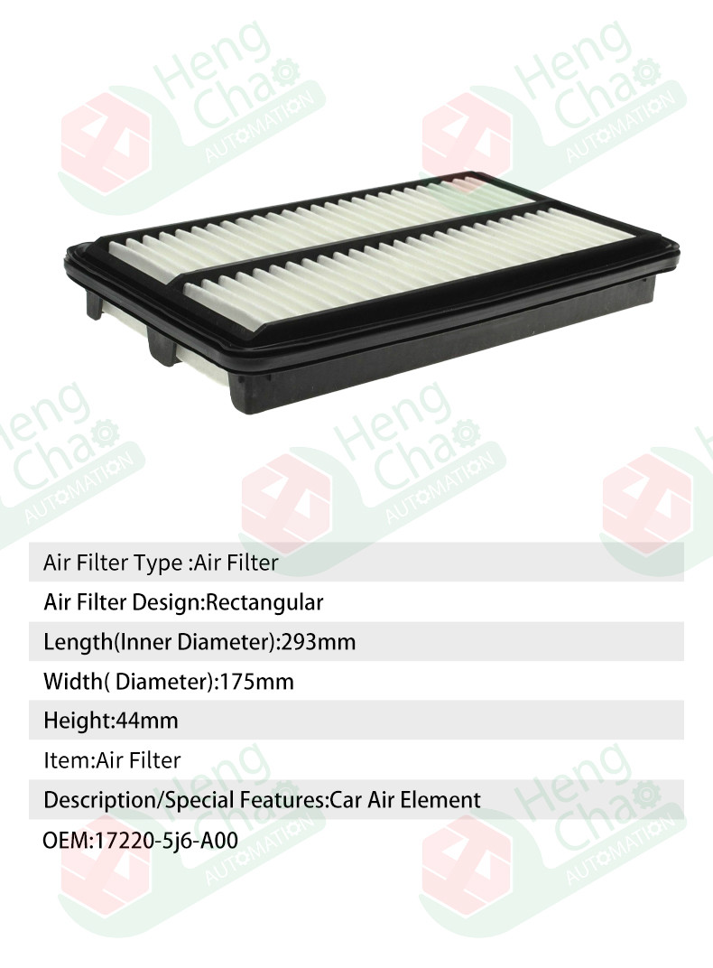 Hassle - Free Installation Of Car Air Filter OEM 17220-5j6-A00 For Maximum Efficiency