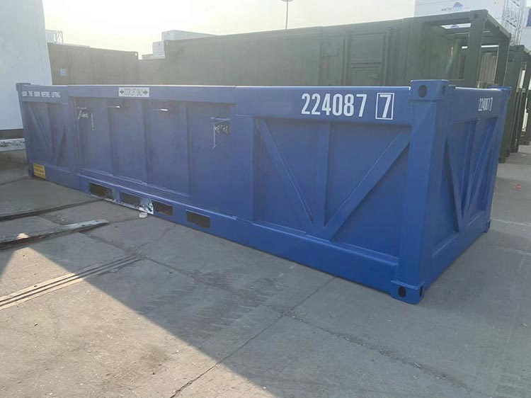 DNV 2.7-1 / ISO 10855 Standard 6.6m Offshore Cargo Basket with 4 Legs Made of Corten Steel and Certified by BV