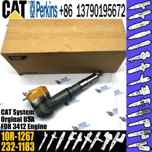 232-1171 injector 10R-1267 2321171 common rail diesel injector For 3412 Engine