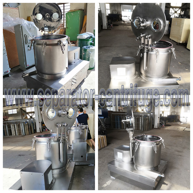 Peony Bi Directional Cannabis Ethanol Extraction Centrifuge Jacketed With PLC UL Listed