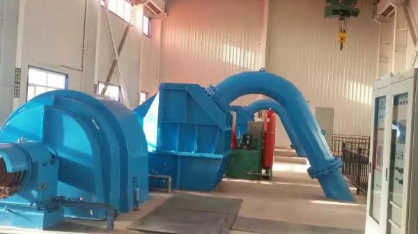Speed Pelton Turbine Power Generator Air/Oil Cooling Brushless Excitation Mode