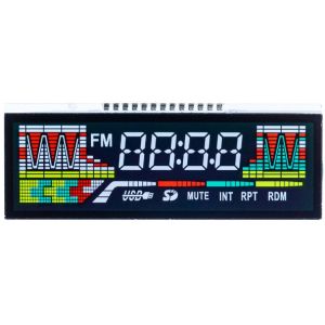  VDD 3.3V Negative Transmissive 7 Segment LCD Display TN Segment Vehicle LCD Display Manufactures