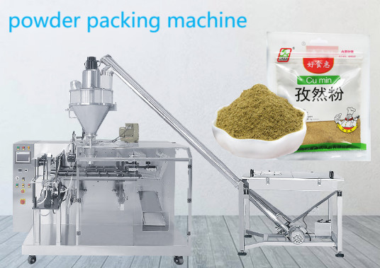 Spice Powder Doypack Automatic Packing Machine Pepper Powder Zipper Bag Stand-Up Chilli Powder Pouch Packaging Machine