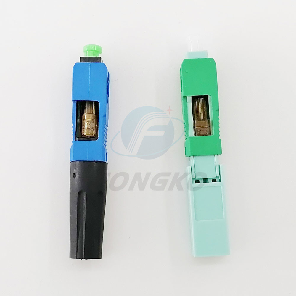 UPC Optical Fast Connector SC Fiber Termination FKSU027 for FTTH Drop Cable
