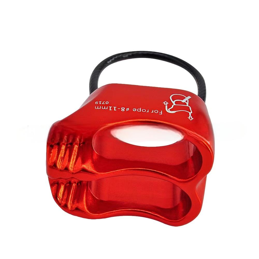 Galvanized High Rise Descender for Rapid Descent Climbing Gear and ATC Protection Device
