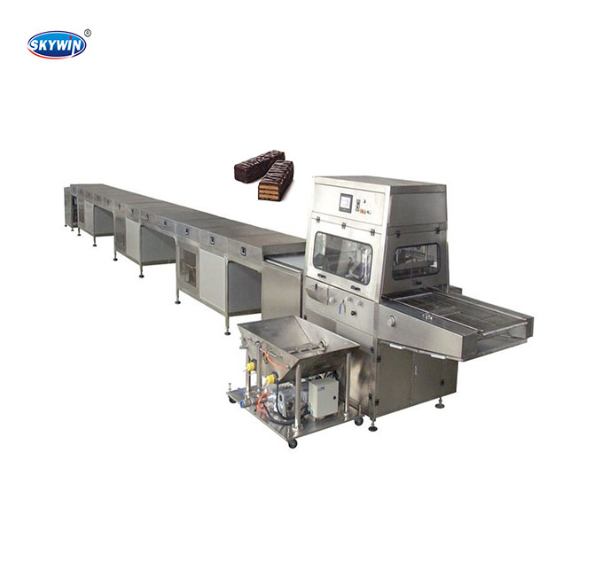 100 to 150kg/hour Chocolate Coating Machine