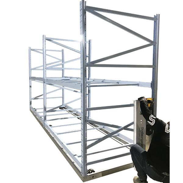 Commercial Cannabis Vertical Growing Racks 3 Mm Marijuana Hydroponic Systems