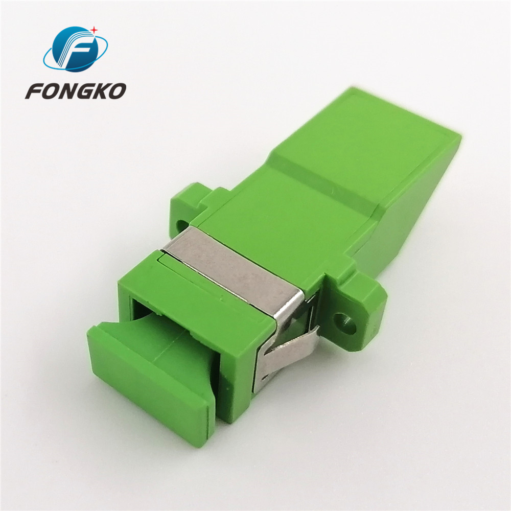 SC Fiber Optical Adapter APC Adapters Flange SX Inner Inclined Shutter Adapter