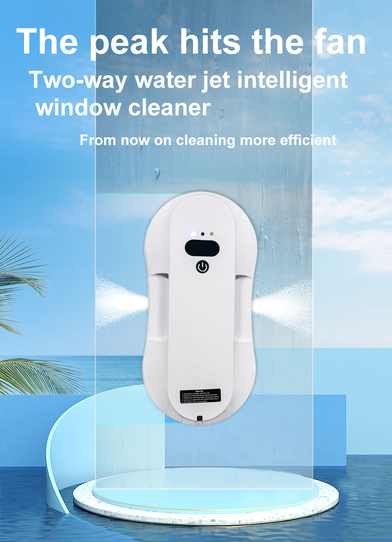 Brushless Motor Electric Window Cleaner Robot High Building Glass Intelligent Design