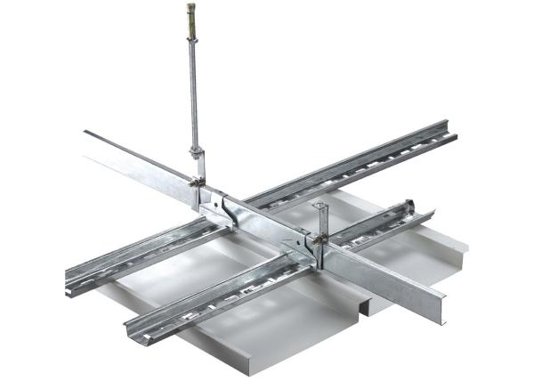 Interior Aluminium Strip Suspended Closed Ceiling Tiles for Tailor Made Metro