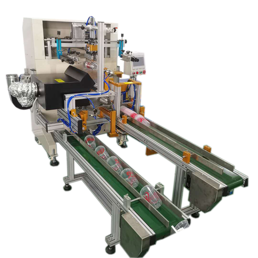 220V 3KW Milk Tea Cup Printing Machine Coffee Cup Printing Machine