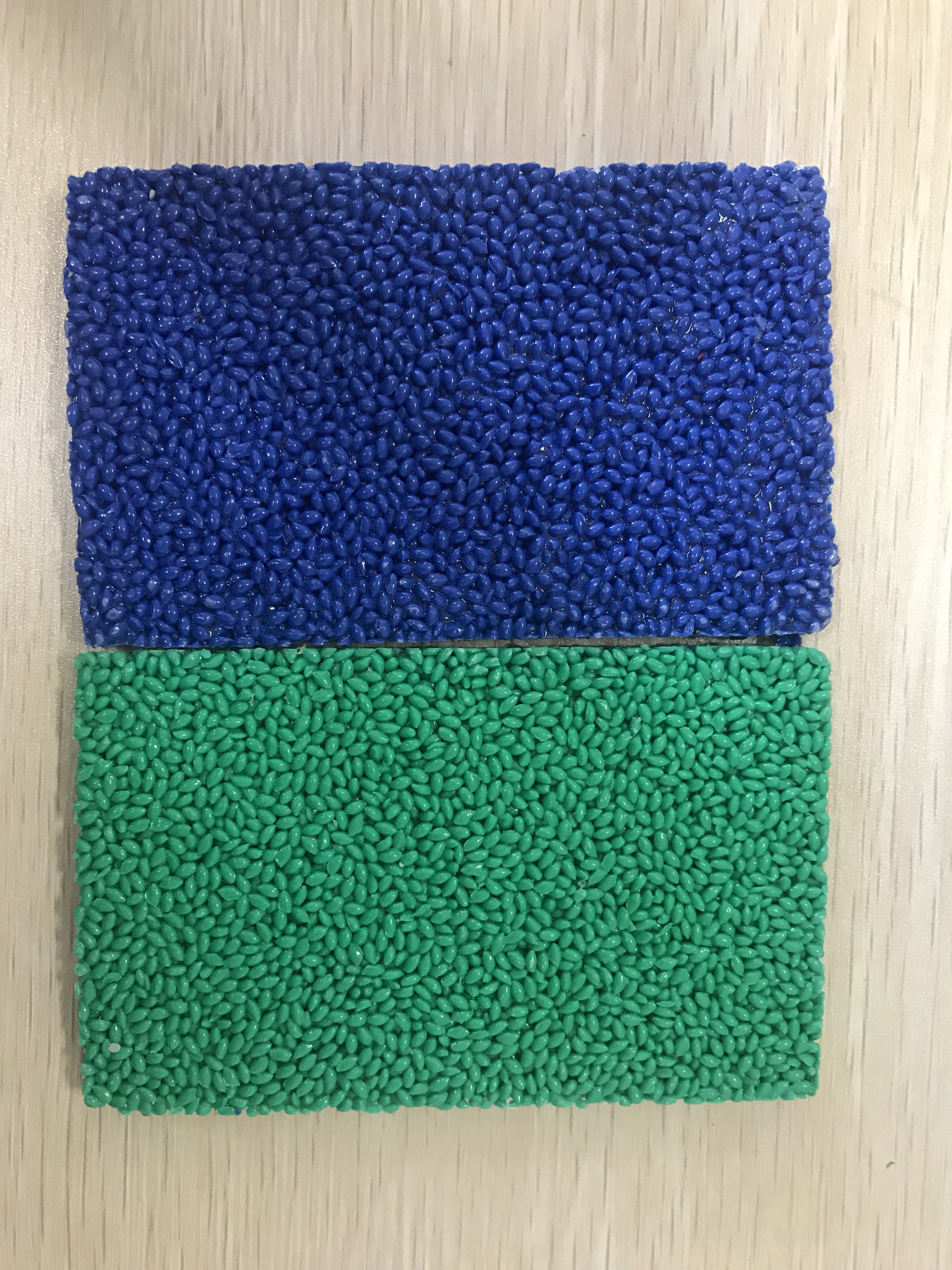SGS IAAF Recyclable Anti UV Colored Rubber Granules