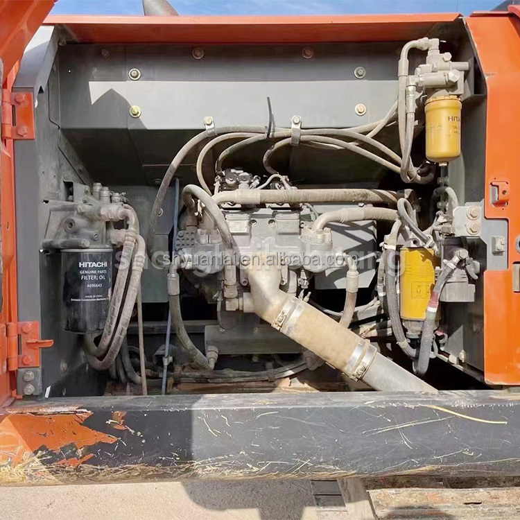 ZX200 Second Hand Excavator With Original Color And Performance