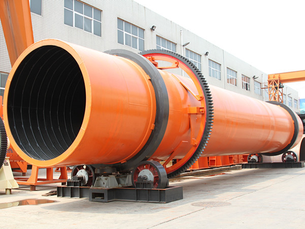 Reasonable Structure Industrial Rotary Dryer , Small Rotary Dryer Low Energy Cost