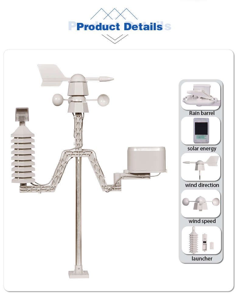 Get Accurate Readings With Outdoor Wireless Smart Weather Station And Color Display
