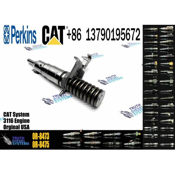 Quality 127-8213 1278213 0r-8473 Fuel Injector Nozzle Forcat3116 Engine 200b 320b 322b 325b 446b Excavator Truck for sale