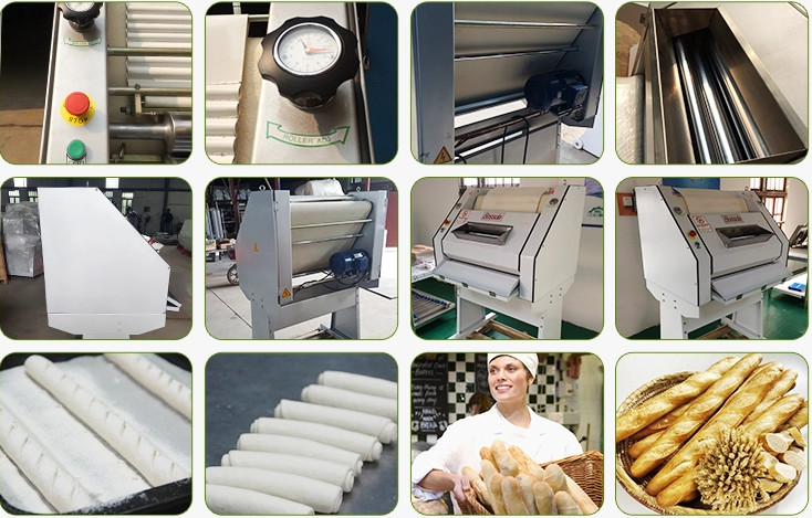 French Baguette Bread Making Machine 260 KG Complete Bakery Equipment