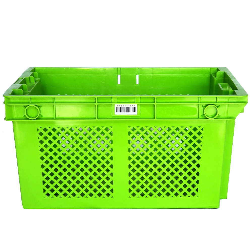 Egg Collapsible Plastic Crates Shipping Stacking Nesting Agricultural Supermarkets