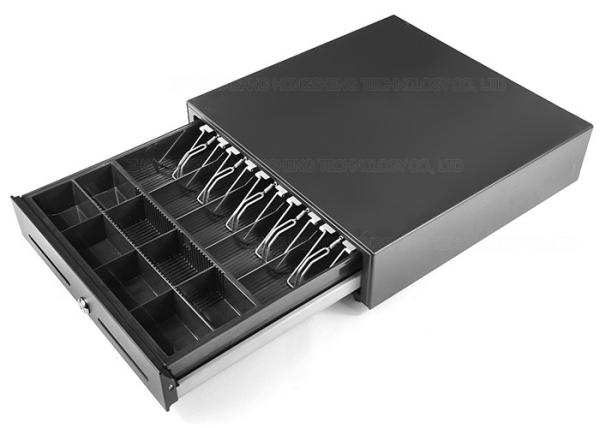 410T POS Cash Register Drawer 16 Inch / Touch Button Cash Drawer Steel
