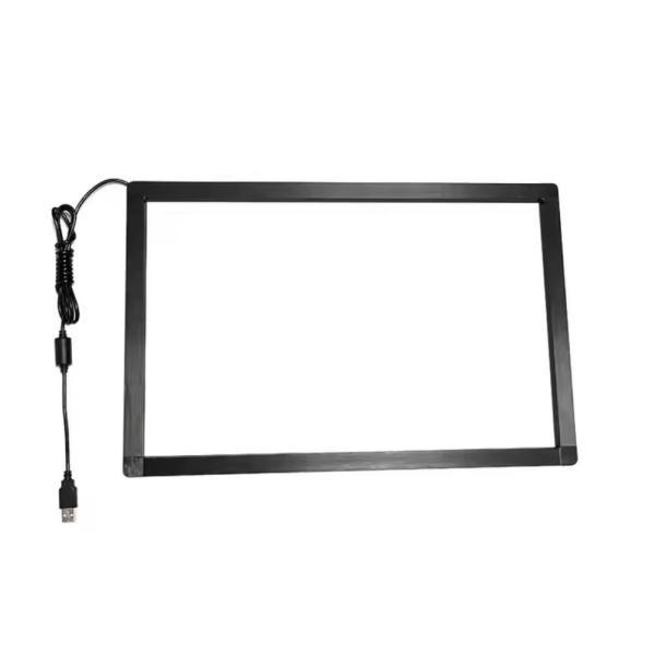 USB Connection 19 to 200 inch Infrared Touch open glass Frame for Screens video